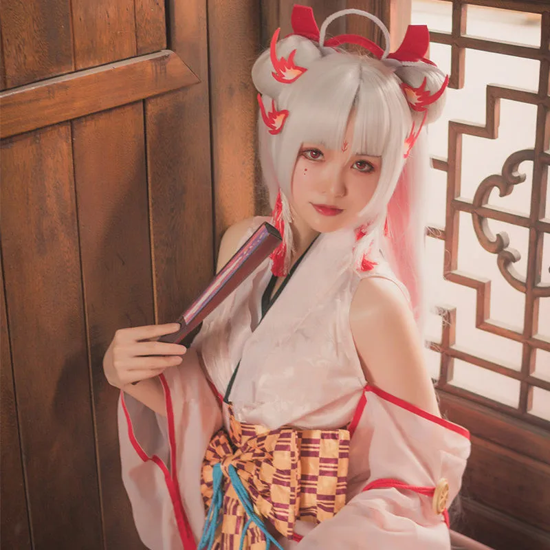 Костюм для косплея Onmyoji ширануй Али кимоно тайчжэнфэн Женский костюм из аниме