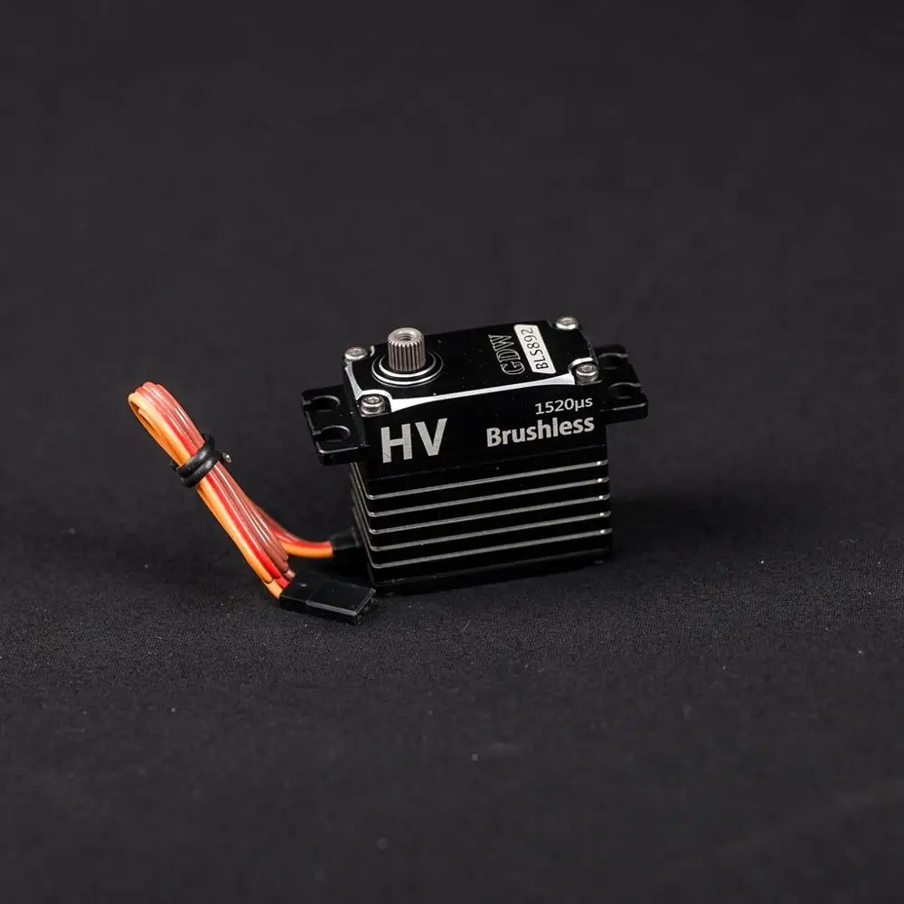Three Piece GDW BLS892 HV Brushless Standard Servos for X7/KDS7.2/SAB700 Helicopter