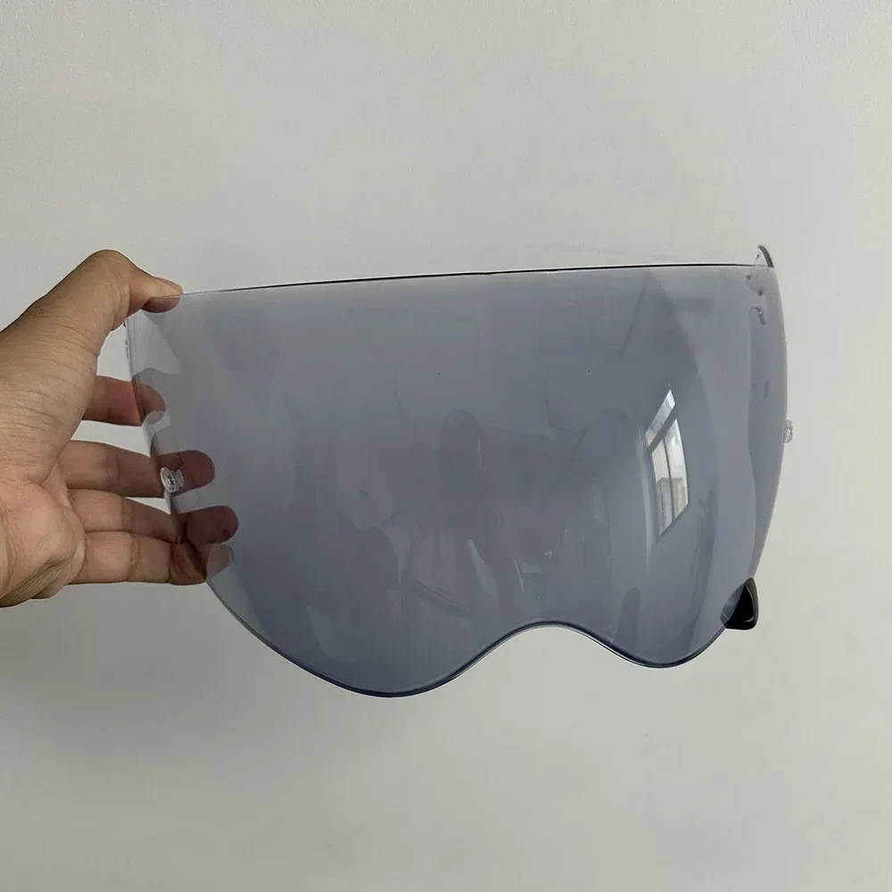 Фотохромный козырек для шлема анти-УФ-защитный ПК хромический дымчатый темный