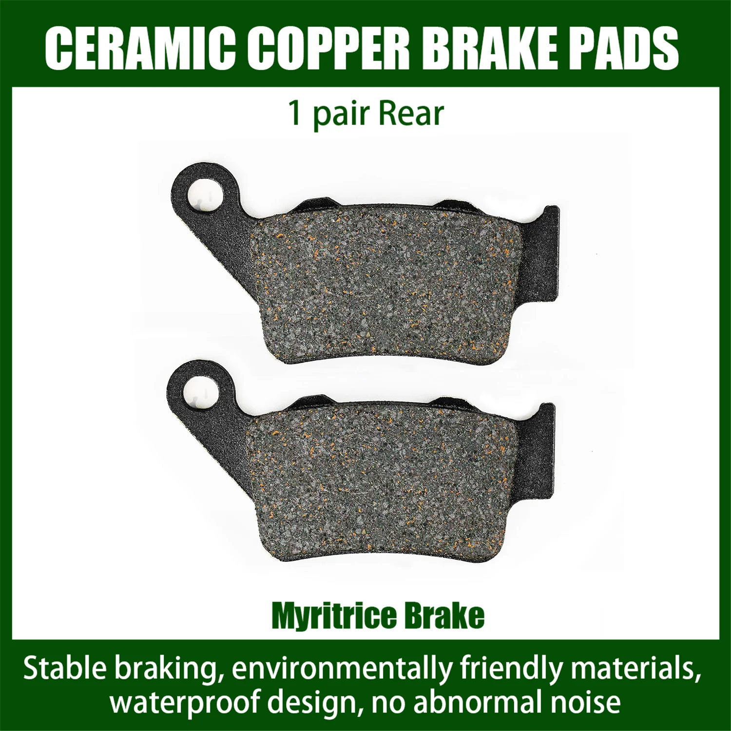 Миритрица подходит для мотоцикла BMW передние и задние тормозные колодки G650 Xchallenge