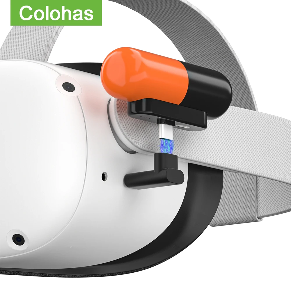 5000 мАч Внешний аккумулятор для Oculus Quest 2 Capsule VR аксессуары очков power bank портативный