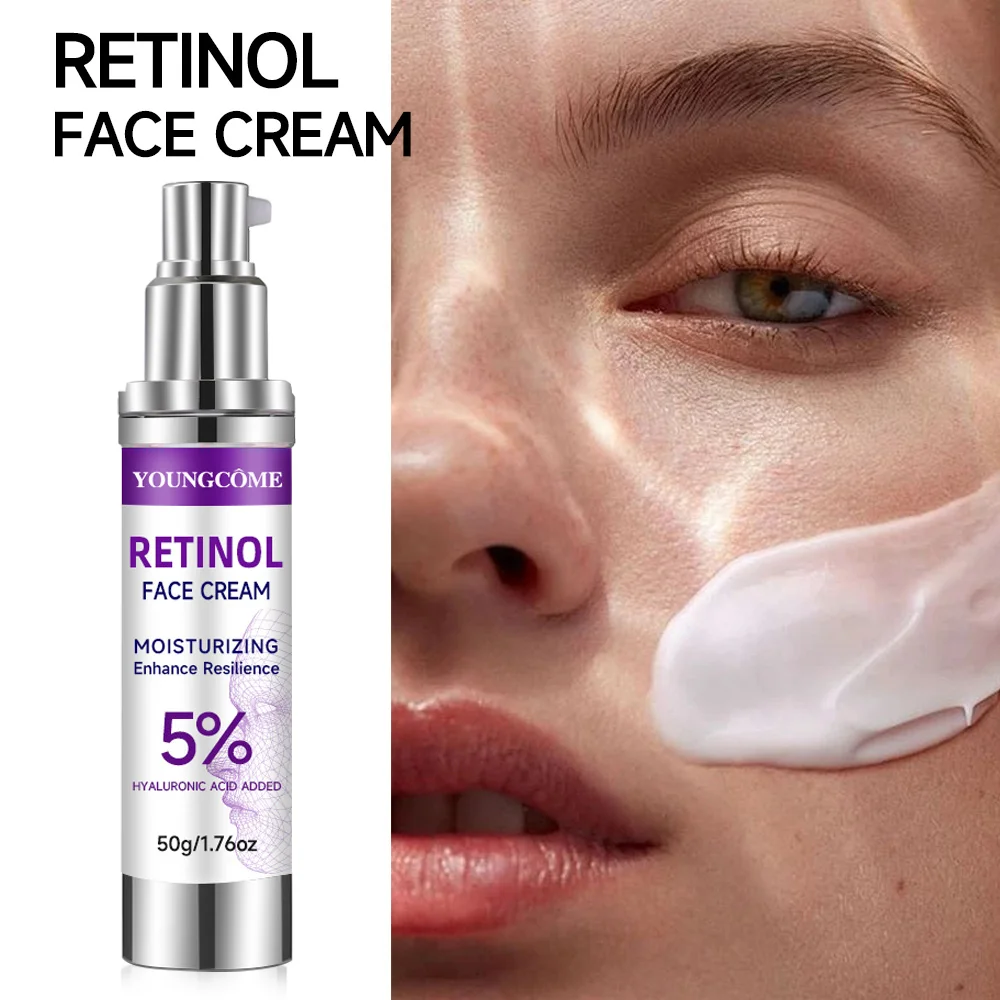 Увлажняющий Крем С Ретинолом И Богатой Коллагеном Гиалуроновой Кислотой