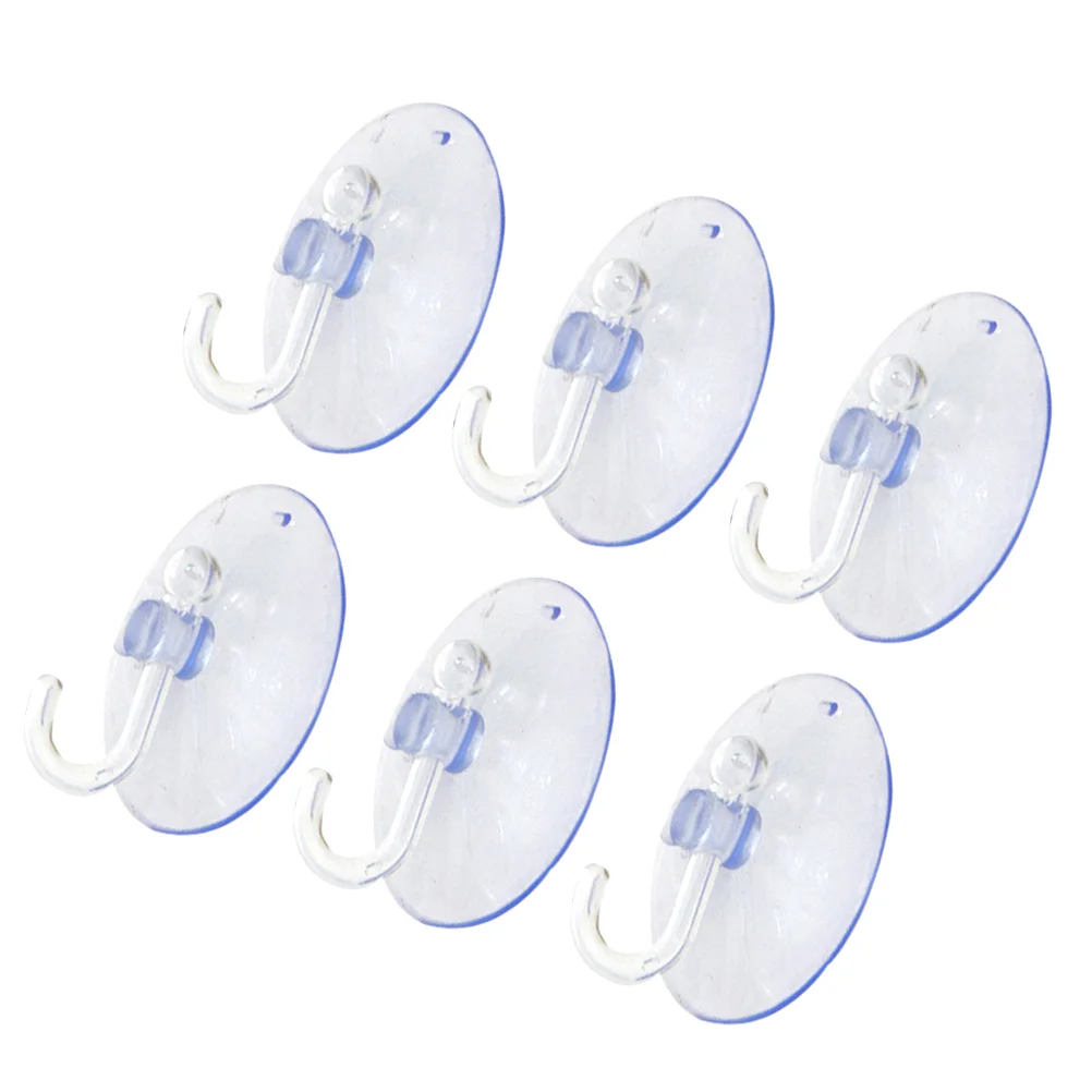 

24PCS Transparent Powerful Sucker Hook Traceless Silicone Wall Hook Hanger for Home Kitchen Bathroom