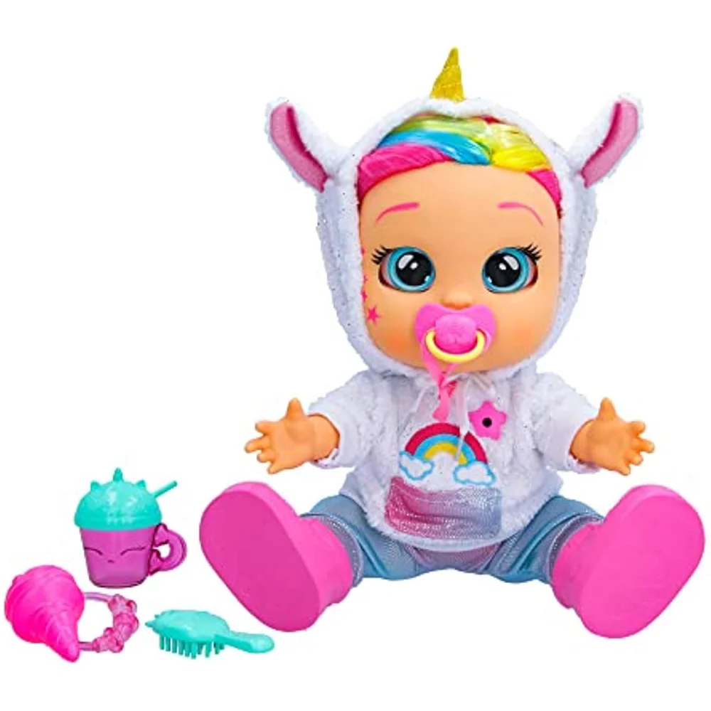 

First Emotions Dreamy Interactive Baby Doll with 65+ Emotions and Baby Sounds, High Quality Fasion Body Girls Toys Gift