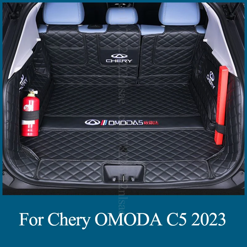 

Коврики для багажника автомобиля для Chery OMODA C5 2022 2023, защитная накладка для багажника, сумки для хранения, подкладка для груза, аксессуары для салона автомобиля