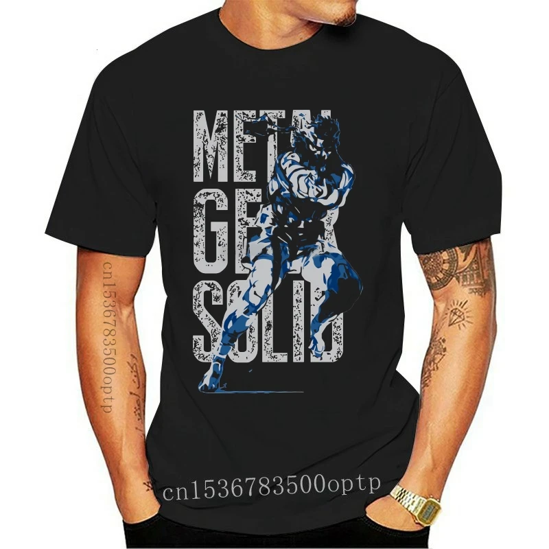 

Impressionante Metal Gear Solid Magliette Collare Rotondo Ragazzo 100 Cotone T Camicette t shirt Alla Moda