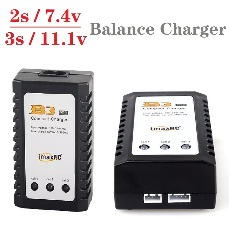 

Camera Drone Imax B3 7.4v 11.1v Li-polymer Lipo Battery Charger 2s 3s Cells For RC LiPo AEG Airsoft For RC FPV Racing Drone Batt