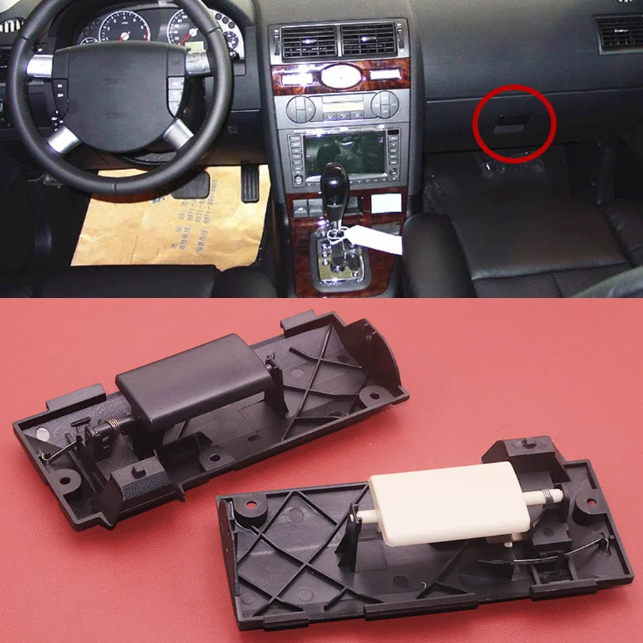 

Glove Box Catch Handle Cover Black/ Beige For Ford Mondeo MK3 Saloon Estate Hatchback 2001-2007 Lock Assy
