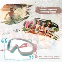 adjustable children swimming goggles waterproof anti fog swimming glasses for boys girls diving surfing silicone goggles