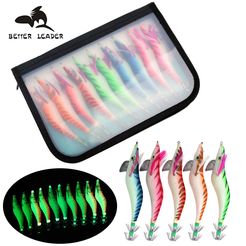 

Trolling Squid Jigs Egi Japan Small Artificial Bait Shrimp Cuttlefish Bait Fishing Lure Octopus Egi Cuttlefish Black Bag Fishing