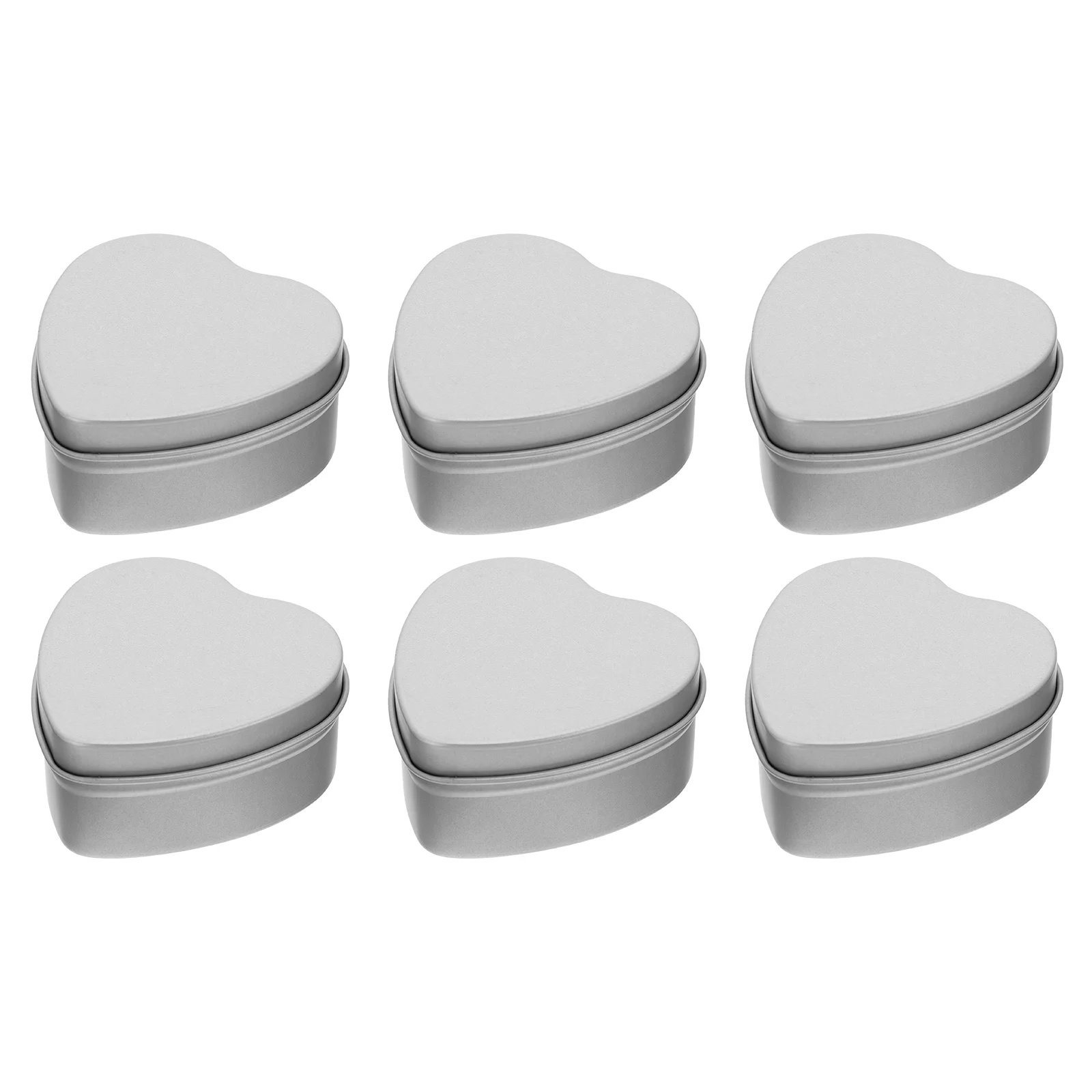 

Tin Box Tins Tea Tinplate Metal Storage Container Candy Canister Shaped Heart Cookie Empty Containers Gift Jewelry Coin Can