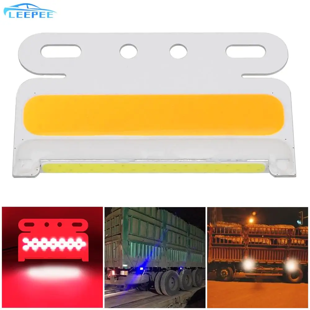 

10 шт./компл. автомобильные аксессуары для грузовиков COB босветильник свет светодиодный поворосветильник свет s габаритная лампа сверхъярка...