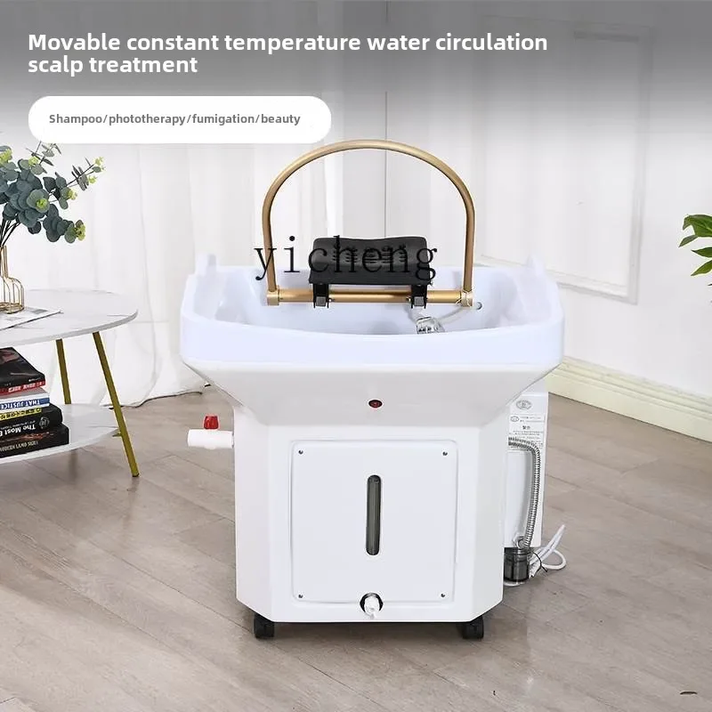 ZC для обработки головы циркулирующая воду кровать фумигационная спа-машина