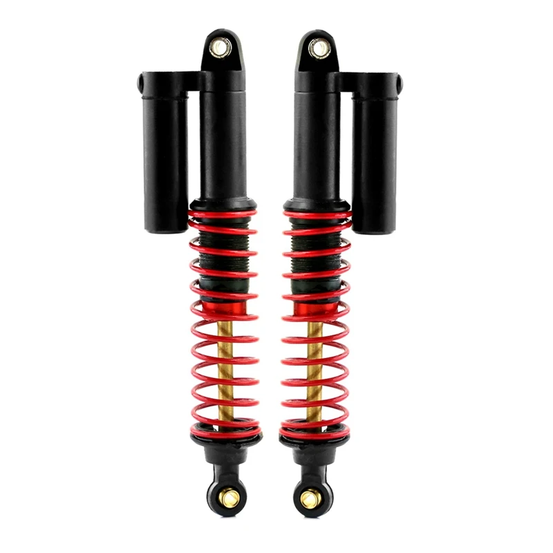

2Pcs 100Mm Negative Pressure Piggyback Shock Absorber For 1/10 RC Crawler Car Axial SCX10 Traxxas TRX4 D90 Upgrades