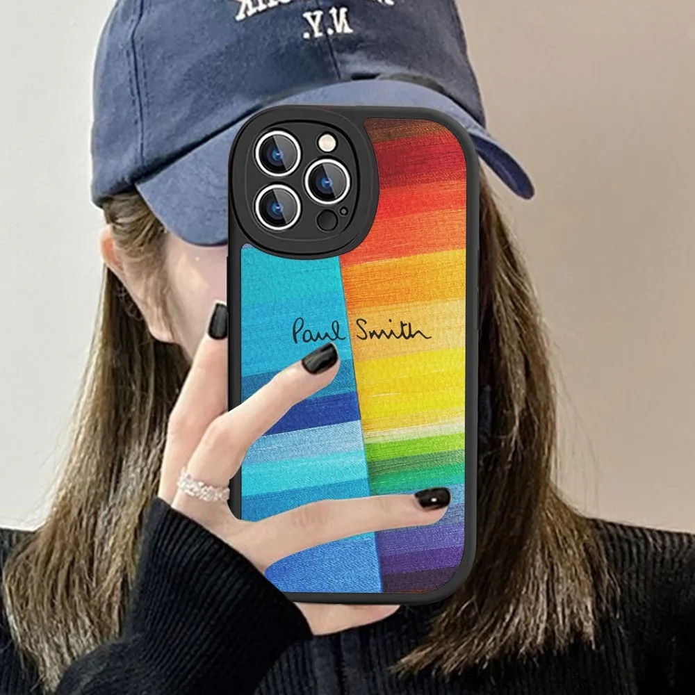 Модный чехол для телефона S-Smith P-Paul из жесткой кожи iPhone 14 13 12 Mini 11 Pro Max Xs X Xr 7 8 Plus Fundas