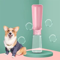 folding cat portable puppy outdoor water bottle pet water cup pets water feeder drinking cup