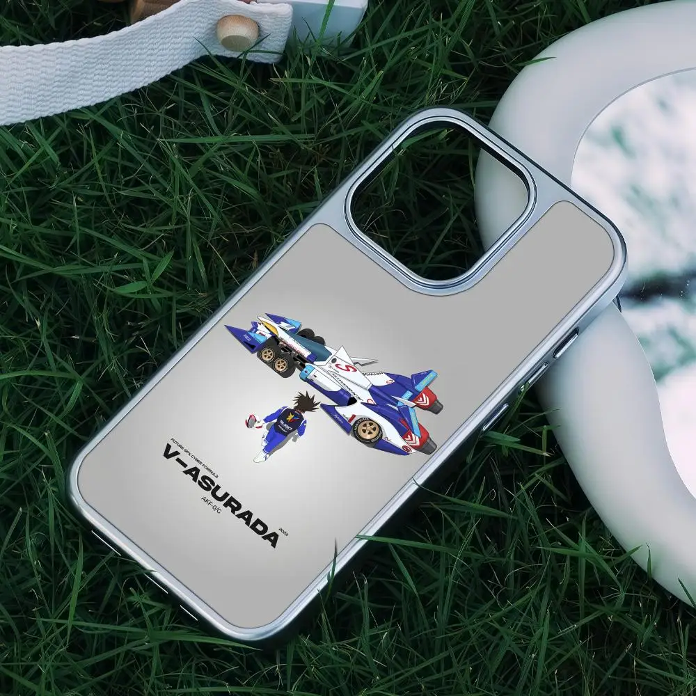 Фото Чехол для телефона Future GPX Cyber F-Formula для iPhone 17, 16, 15, 14, 13, 12, Pro Max Plus HD, металлический каркас, твердый корпус из углеродного волокна №4