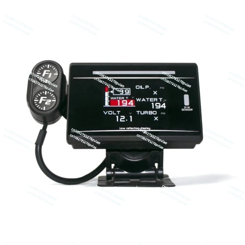 Фото Многофункциональный прибор OBD DEFI FD, измеритель скорости турбины, температуры масла, давления масла, температуры воды, вакуумметр ZD «десять в одном» №1