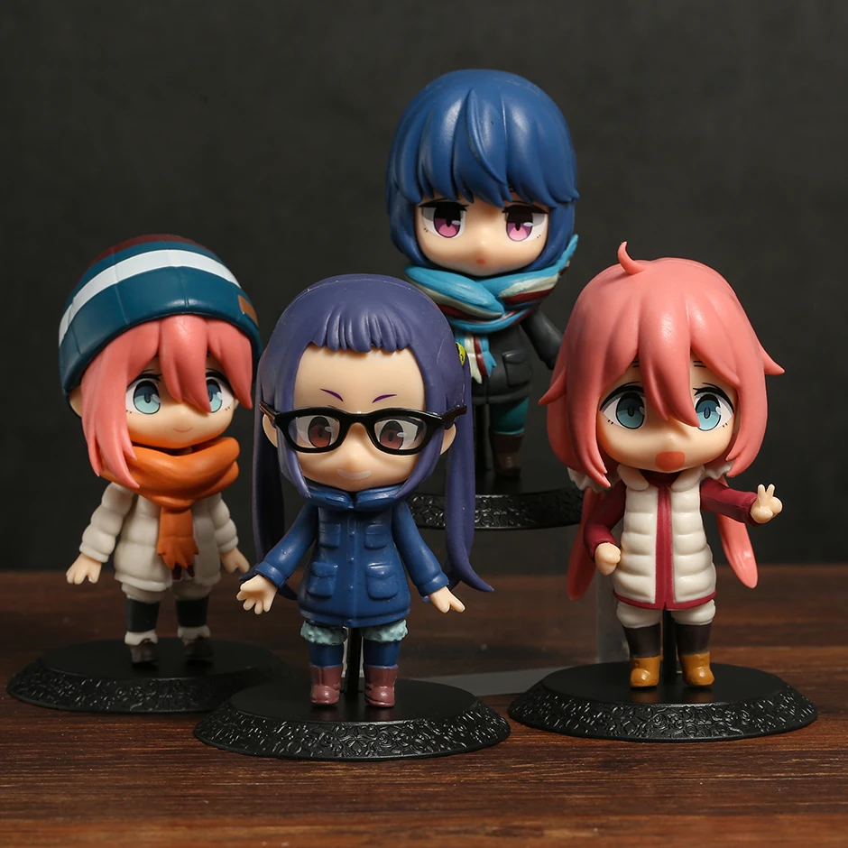 

Игрушечные куклы из ПВХ, 4 шт./компл. 10 см