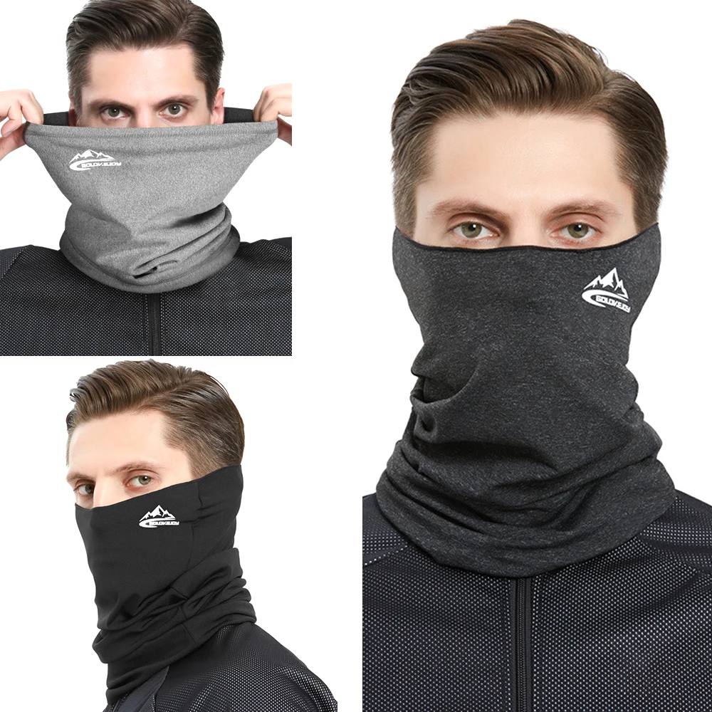 

Winter Balaclava Ski Mask Mens Hood Scarf Neck Cover Warmer Tube Gaiter Cycling Hiking Motocycle Bandana Headwear Unisex Outdoor