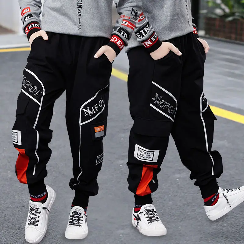 

Брюки-карго для мальчиков, с карманами, на возраст 6-14 лет