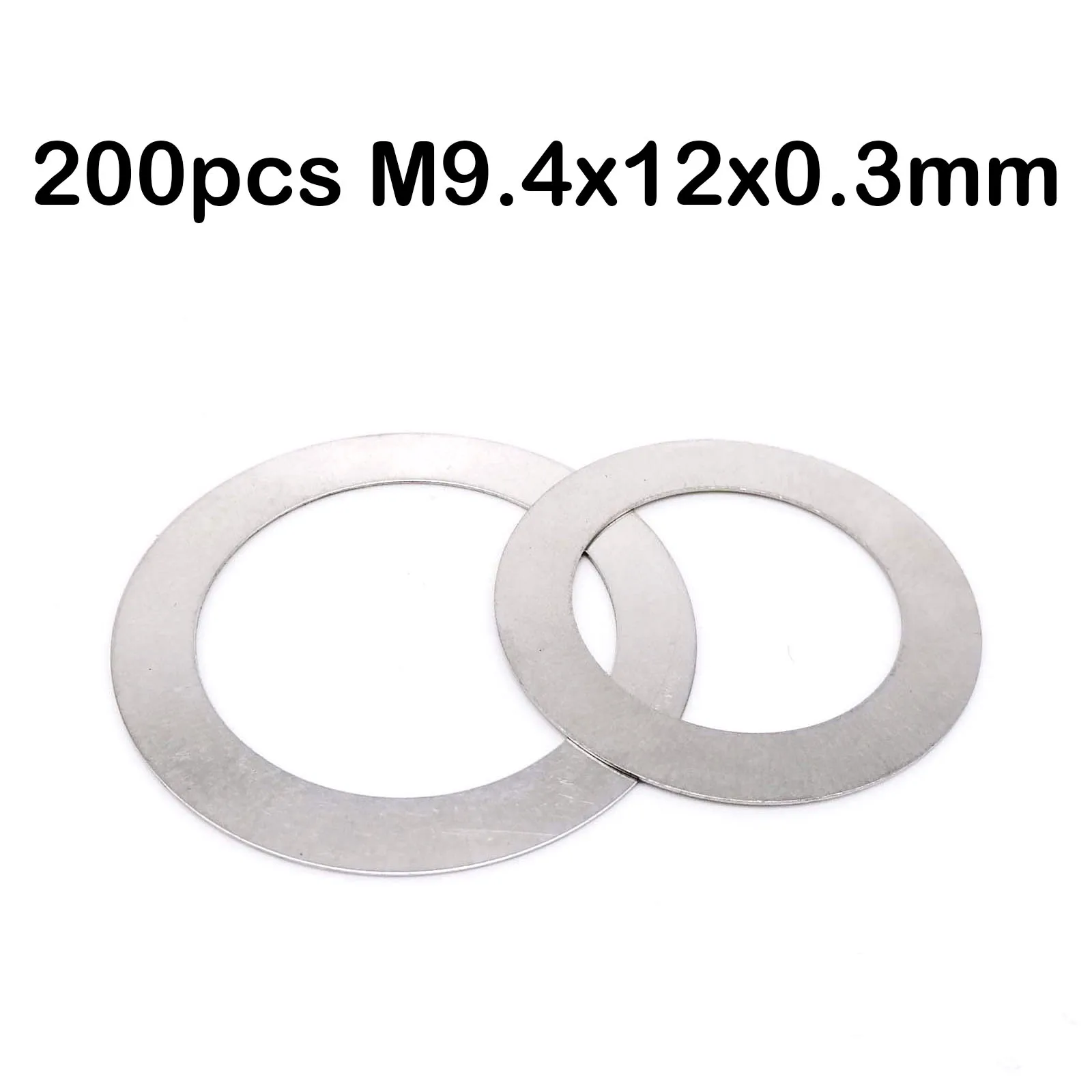

Customized Size Ultra-thin Gasket 200pcs M9.4x12x0.3mm Transported To Switzerland By Standard Shipping
