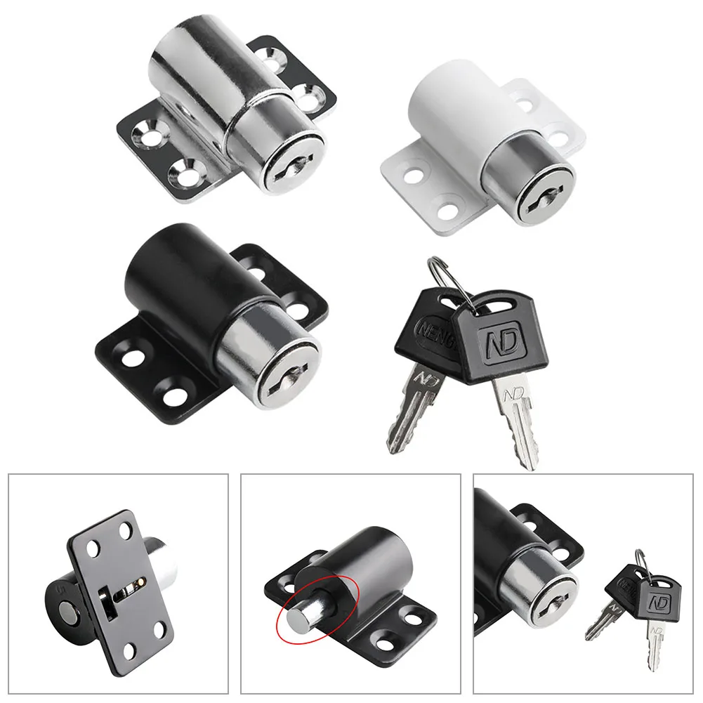 

Sliding Window Patio Door Lock Key Baby Child Safety Protection Antitheft Security Set For Hinged Or Sliding Doors With 2 Keys