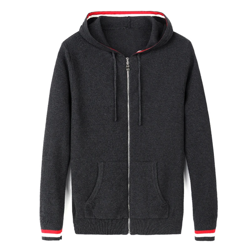 Спортивный кардиган. Куртка поло с капюшоном.