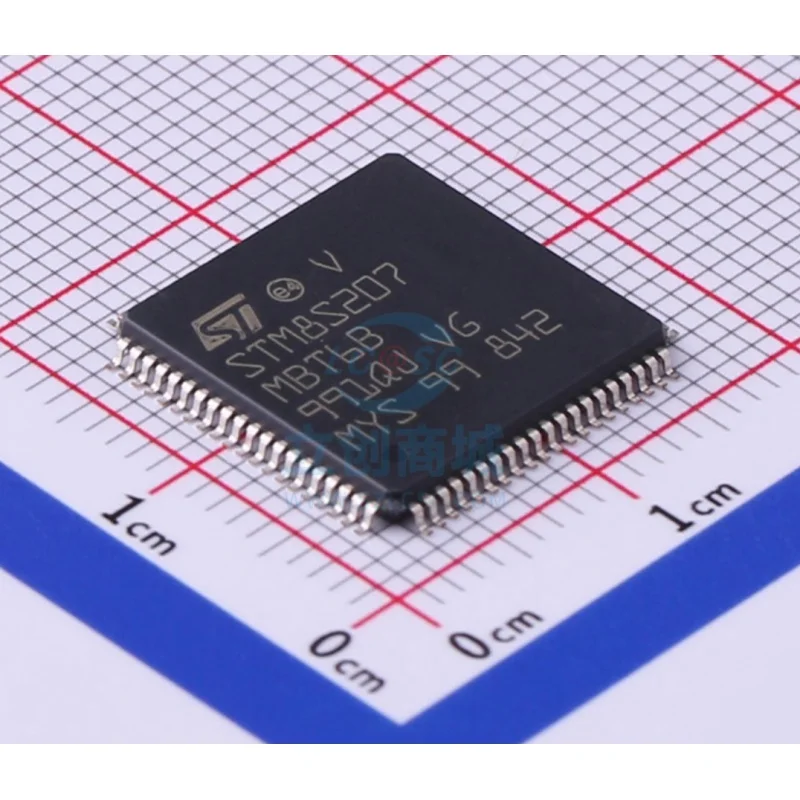 

Флэш-память STM8S207MBT6B, флэш-память 24 МГц: 128K @ x8bit RAM: 6KB Microcontroller (MCU/MPU/SOC)