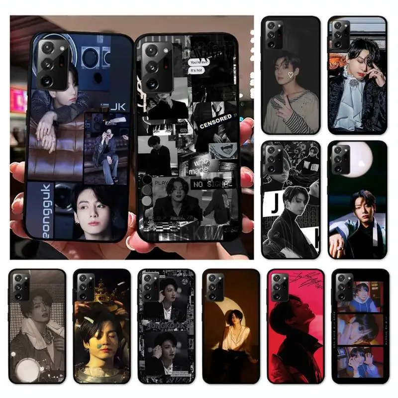 

E-Euphoria J-Jungkook-K-KPOP Phone Case for Samsung Note 5 7 8 9 10 20 pro plus lite ultra A21 12 72 cover