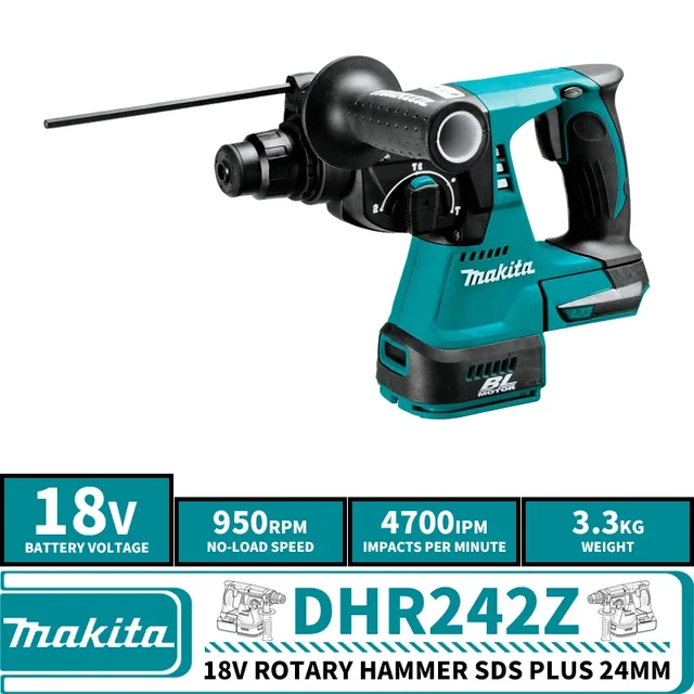 Makita dhr242z with case discount