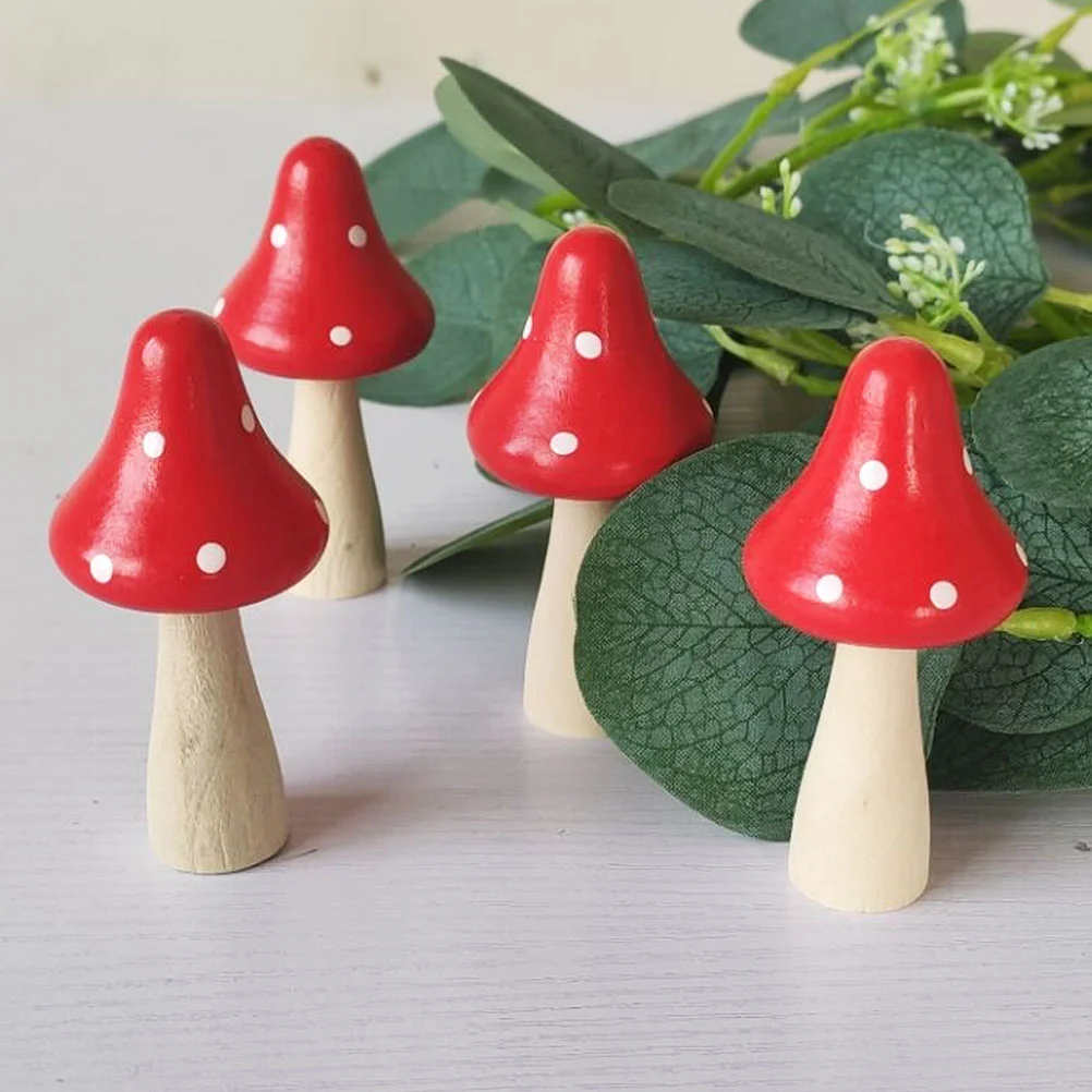 10 шт. бонсай DIY украшение дома декоративные грибы деревянная книжная полка