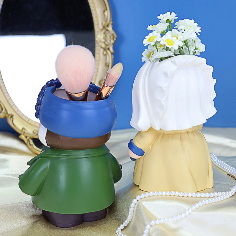 Мультяшный персонаж смола украшение для рабочего стола спальни