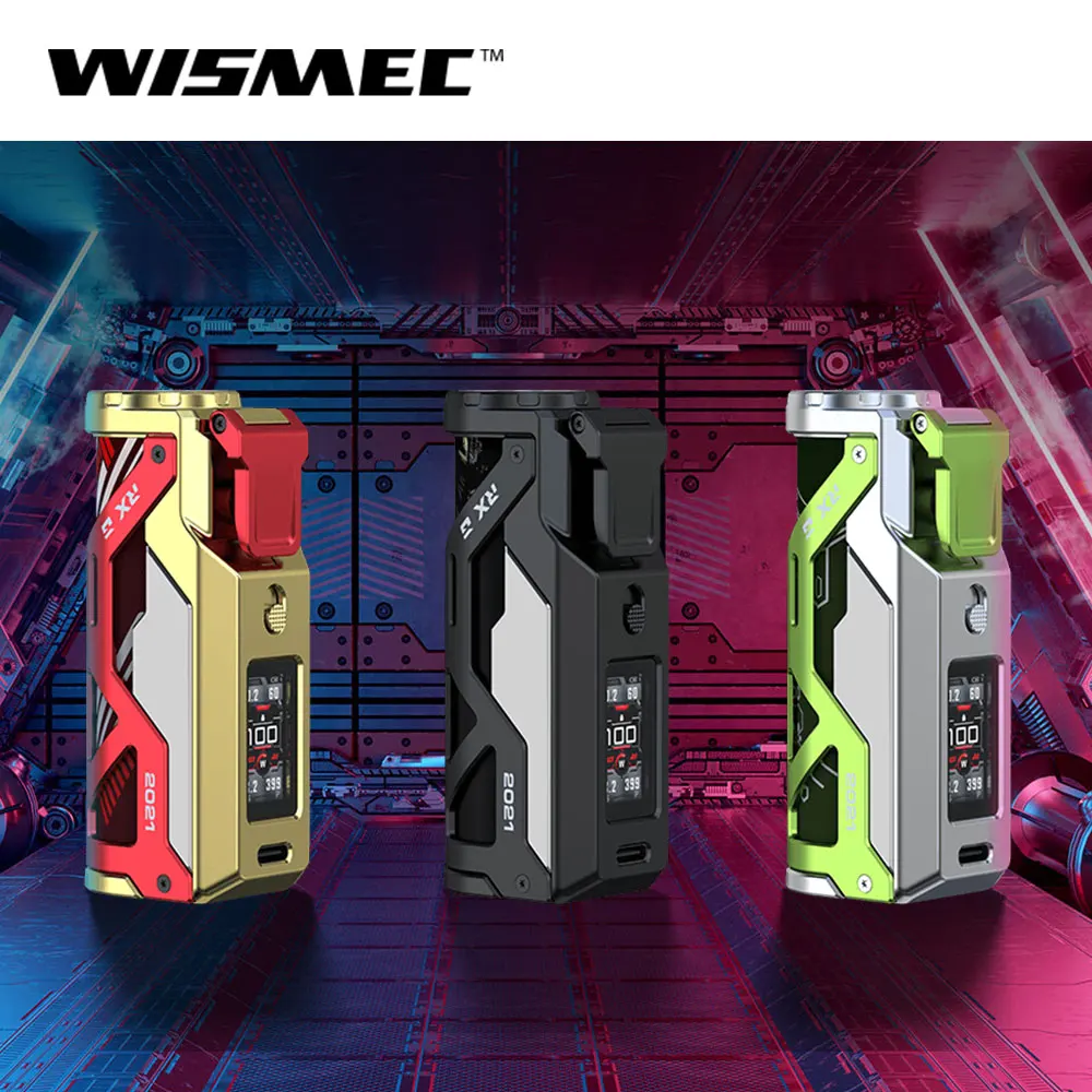 

Original Wismec REULEAUX RX G Mod Type-C 100W AST Artificial Vape for RX G Kit Tank Electronic Cigarette Vaporizer