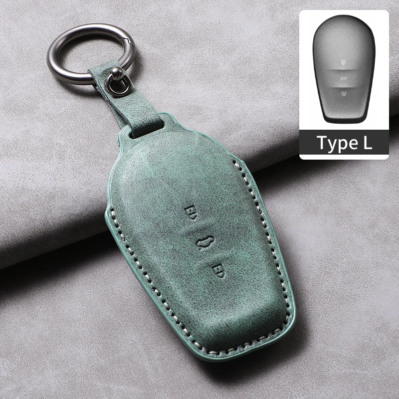 

Для Nissan N7 2025 N7 Pro N7max кожаный чехол для дистанционного ключа автомобиля, чехол для автомобильного ключа, защита от царапин, декоративные аксессуары