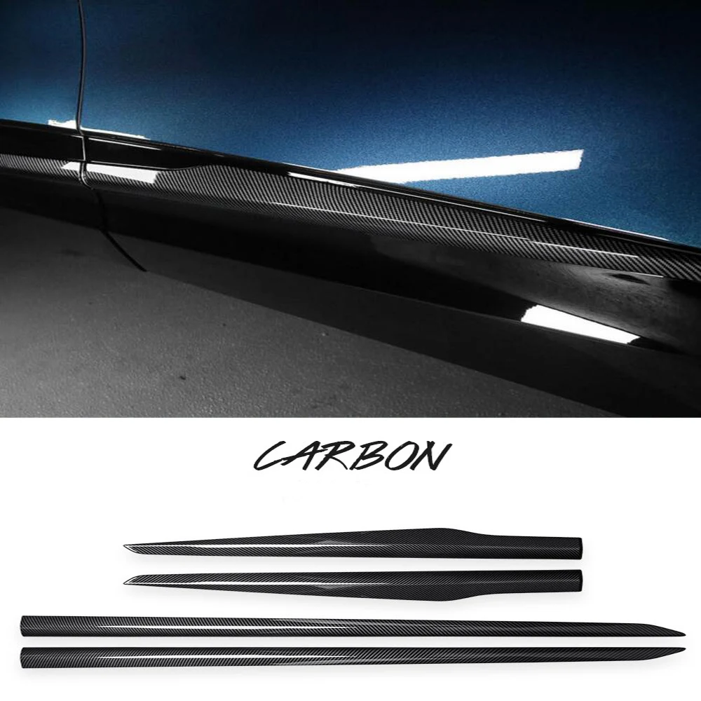

For 2022 Kia Sportage NQ5 Accessories Door Decoration Trim Garnish Carbon ABS Chrome 4pcs/set