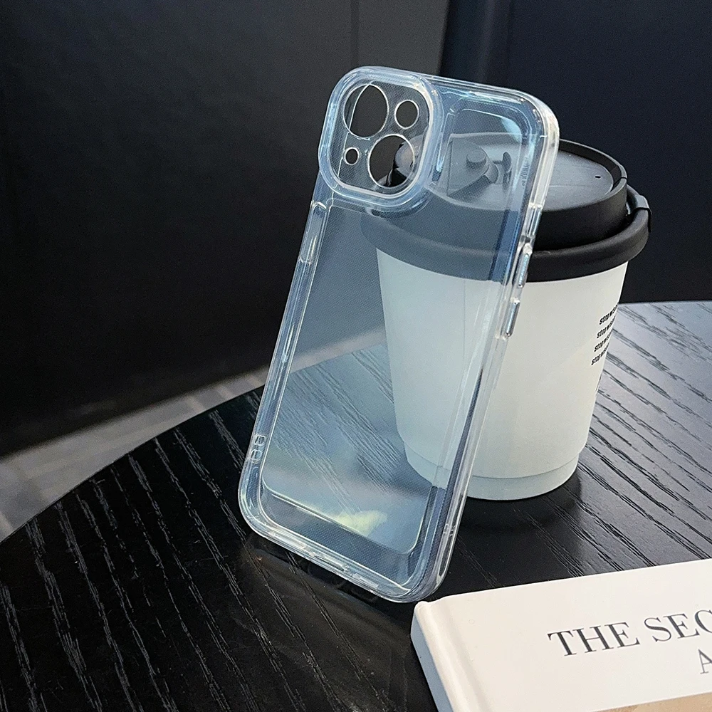 Y2K Summer Ocean Luxury Clear Space Phone Case For Samsung S10 S20 S21 S22 S23 S24 S25 Plus Ultra A35 A20 Note10 20 4G 5G Cover