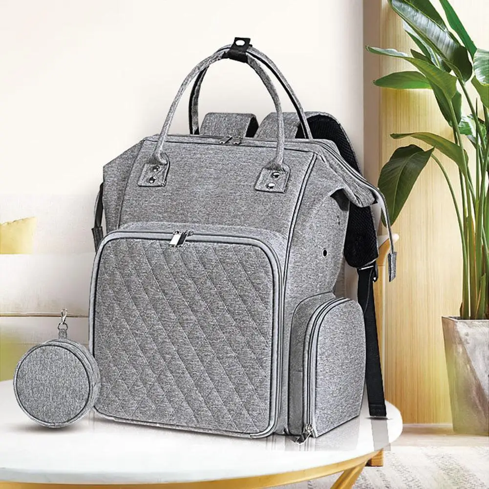 

Oxford Backpack Portable Storage Crochet Hook Needles Yarn Carrying Shoulder Bag