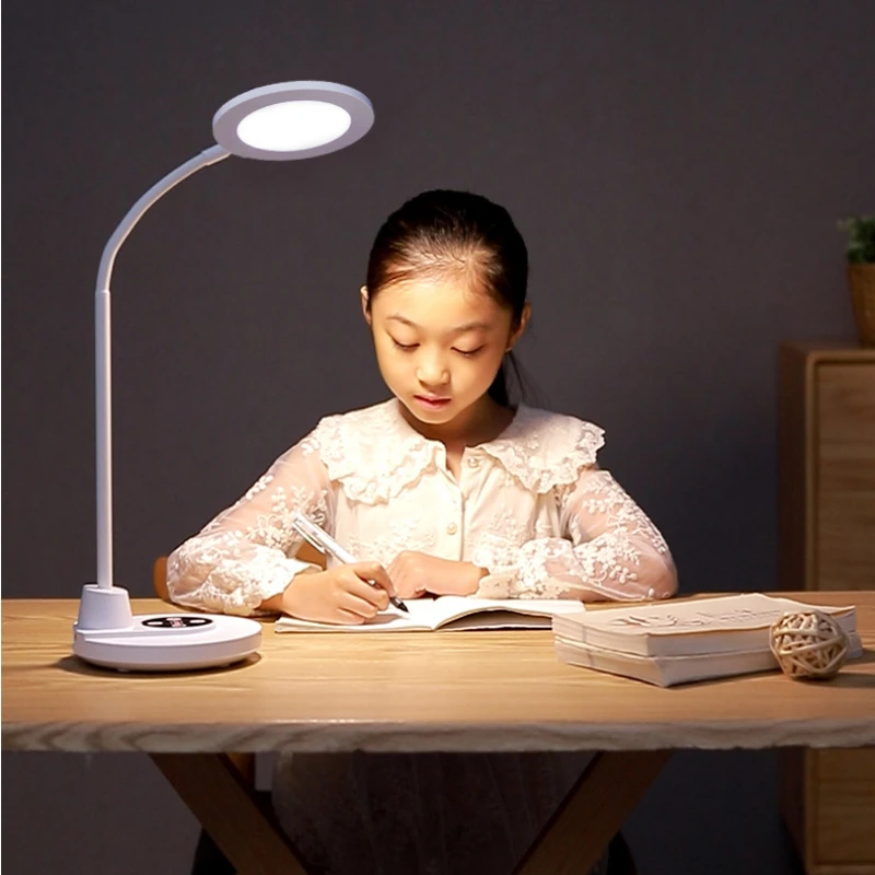 

Светодиодная лампа, классический прикроватный светильник для спальни, столовой, стола для чтения, кафе, перезаряжаемый и подключаемый, ночн...