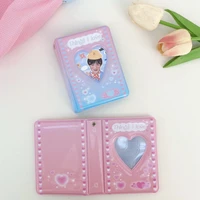 ins pink blue gradient polaroid photo album mini 3inch 40 pockets photocard holder star chaser small card card book storage book