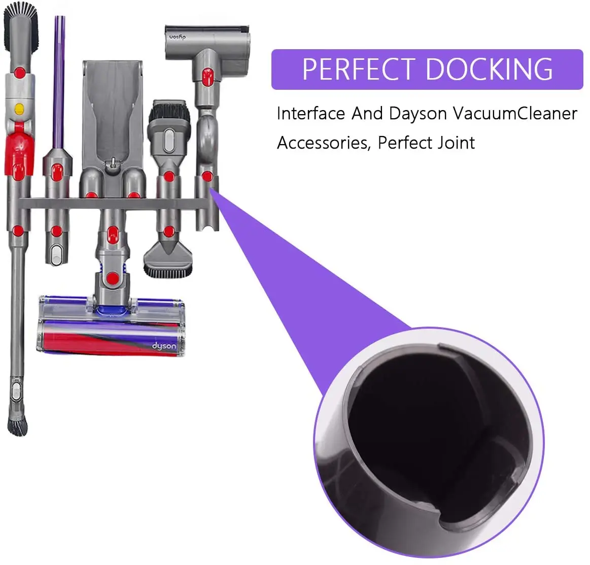 Вешалка для зарядного устройства Dyson V7 V8 V10 V11 K9 Pylons базовый инструмент щеток сопло