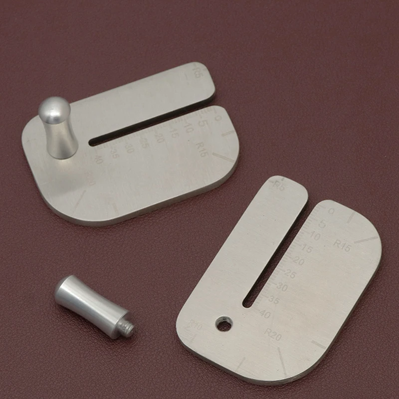 2 шт. линейка из нержавеющей стали для вытягивания кожи