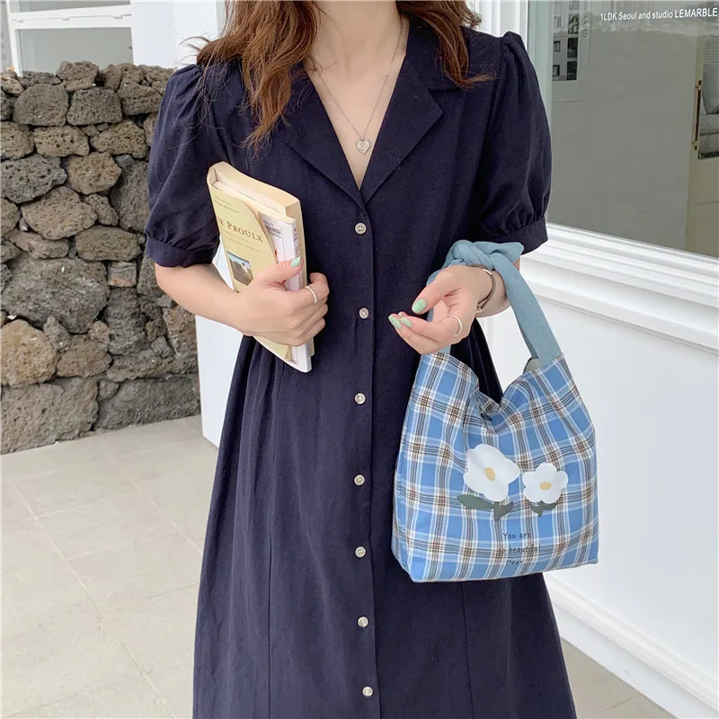 

Large simple student handbag single-shoulder Top-Handle Bags BB-166