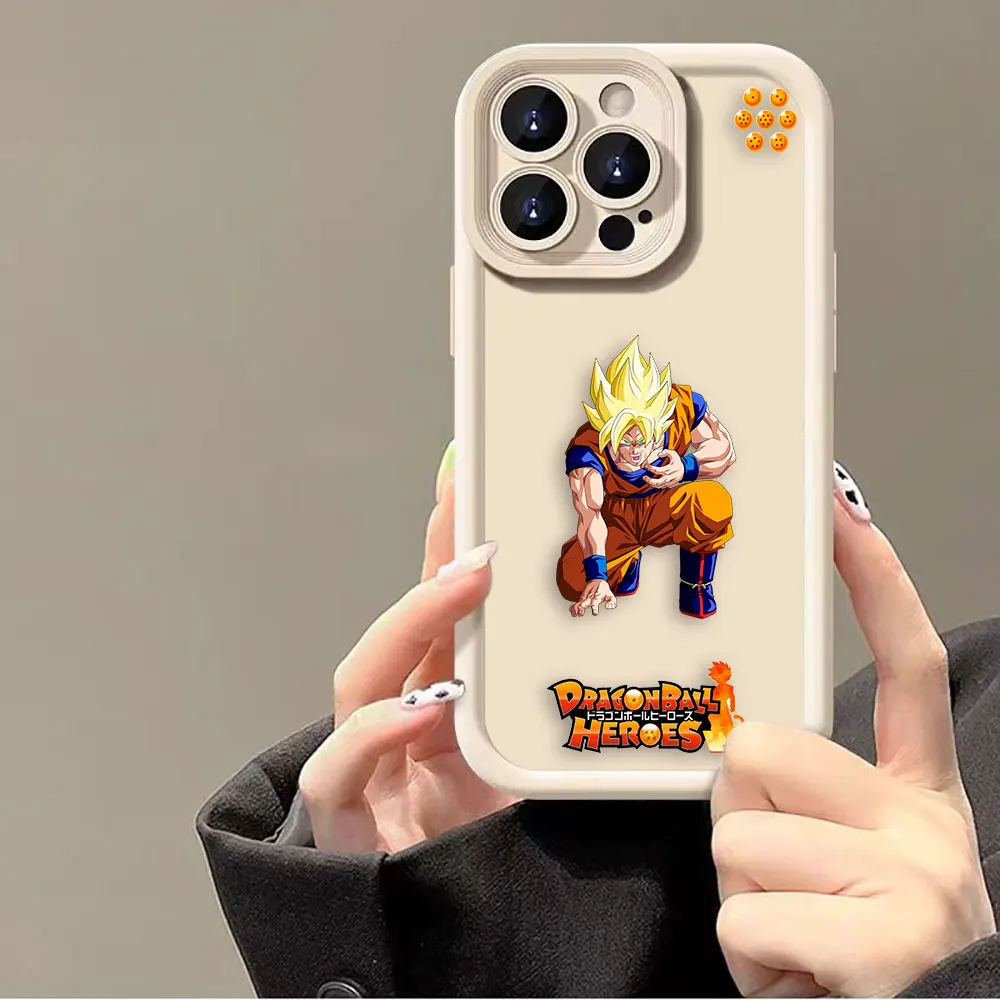 Чехол для телефона Dragon Ball Goku Super Saiyan Apple iPhone 11 8 7 6 5 X XS XR SE 2022 2020 MAX PLUS