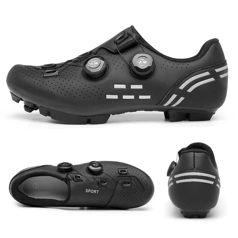 

Professional Athletic Bicycle Shoes Men Women Self Lock Road Cycling Training Shoes Bike Sneakers SPD Bicycle Riding Racing Shoe