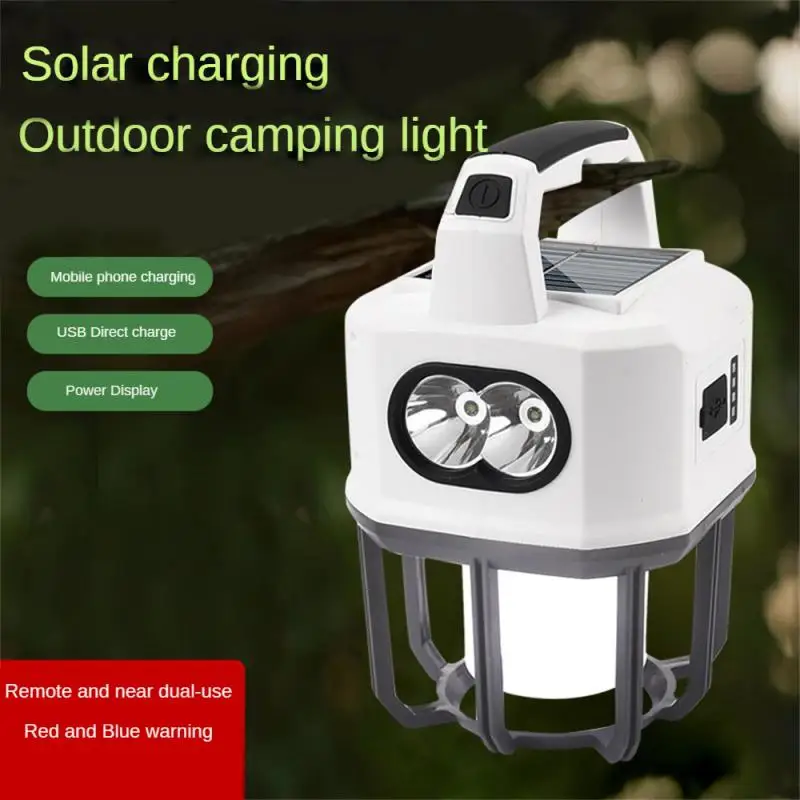 

Solar Light Double Light Source Outdoor Camping Emergency Lighting Outdoor Waterproof Portable Lighting Led Solar Camping Light