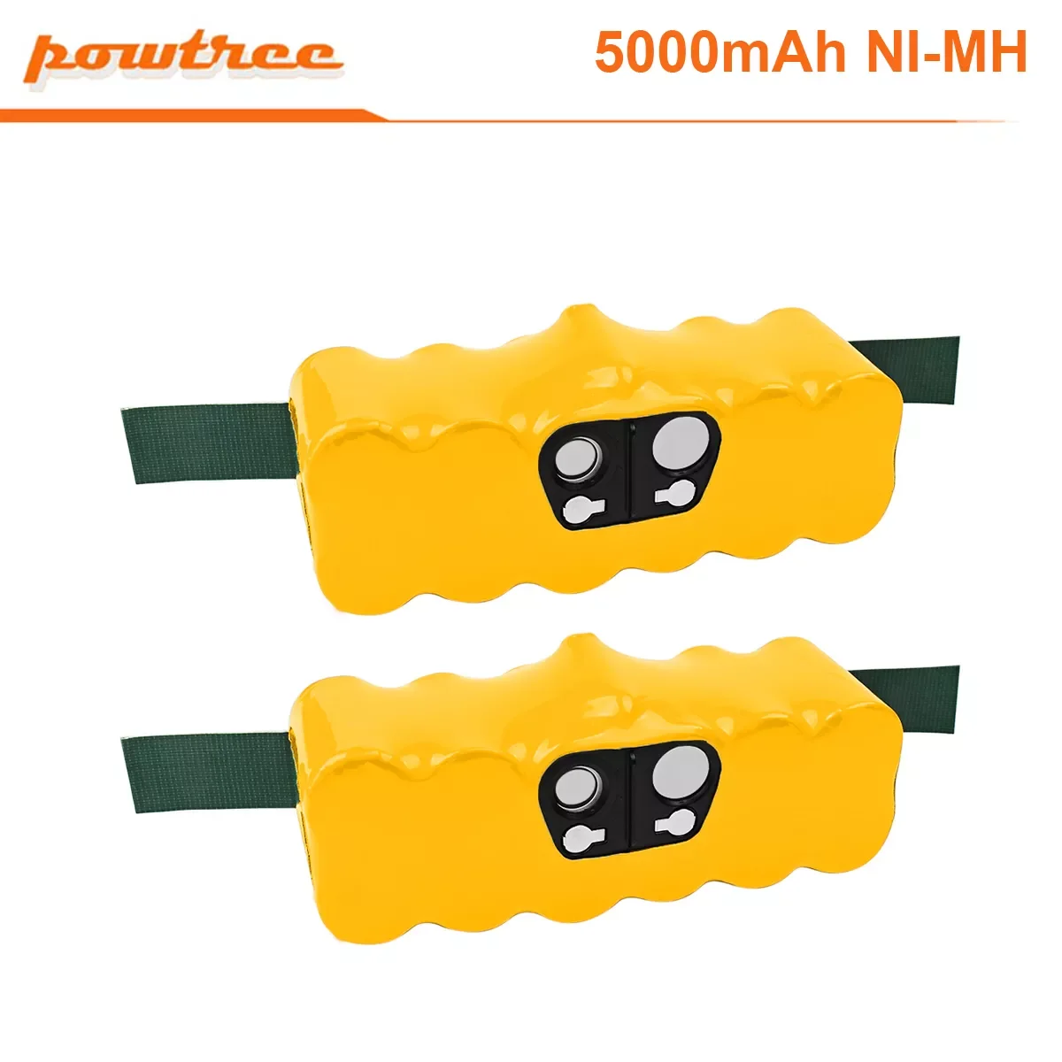 

Powtree 14.4V 5000mAh NI-MH Rechargeable Battery For iRobot Roomba 500 550 620 650 760 770 800 14.4 V Vacuum Cleaner batteries