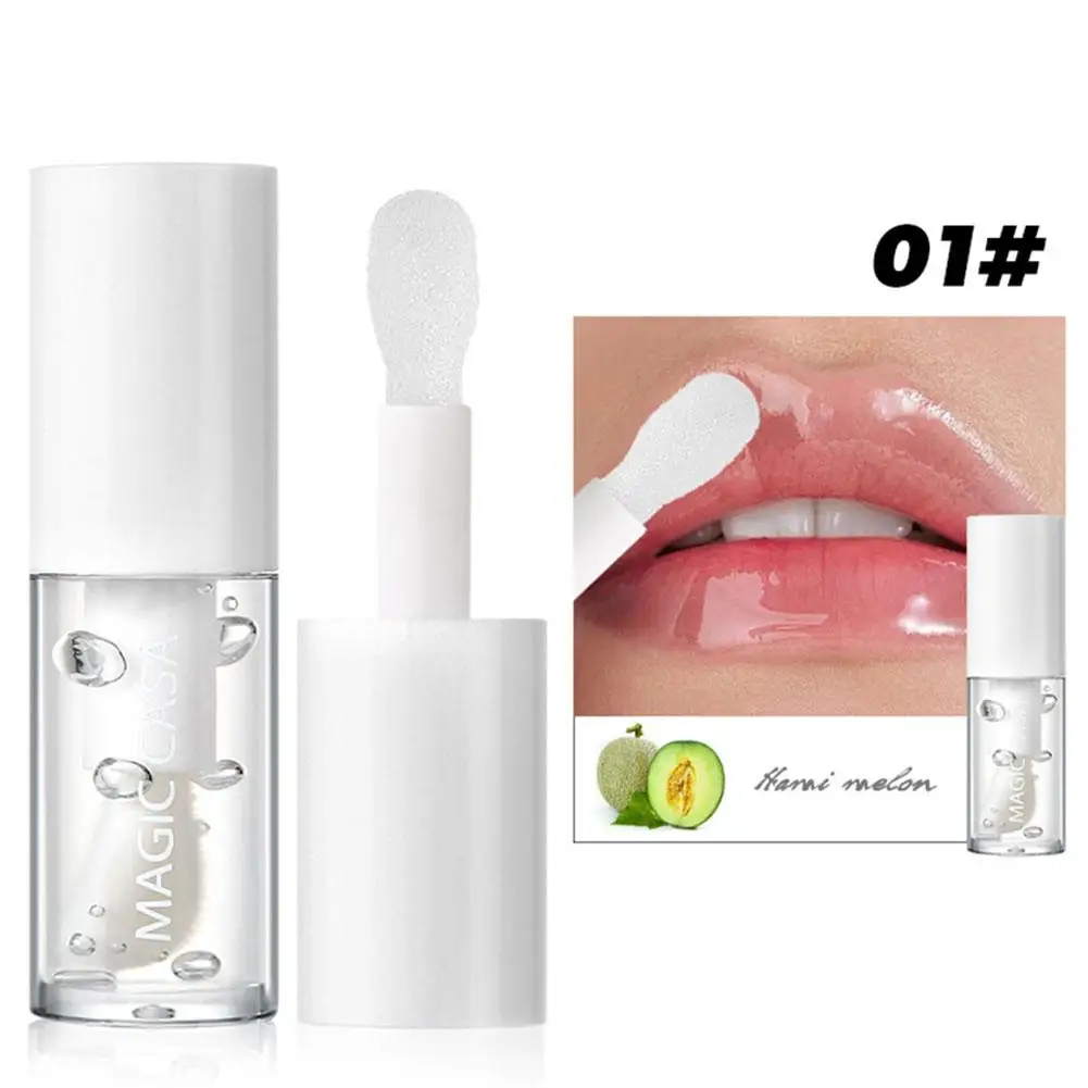 5 цветов Увлажняющий фруктовый блеск для губ-перламутровое телесное масло губ
