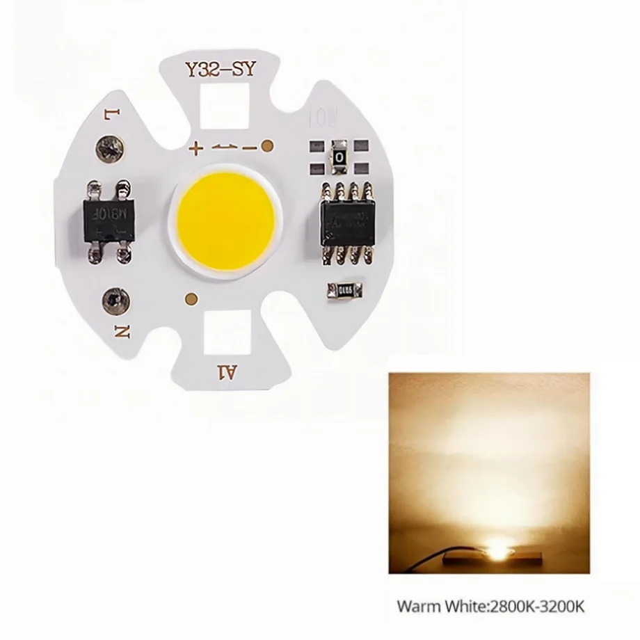 

YzzKoo Y32 COB LED лампа 220В 3-12Вт белая/теплый белый