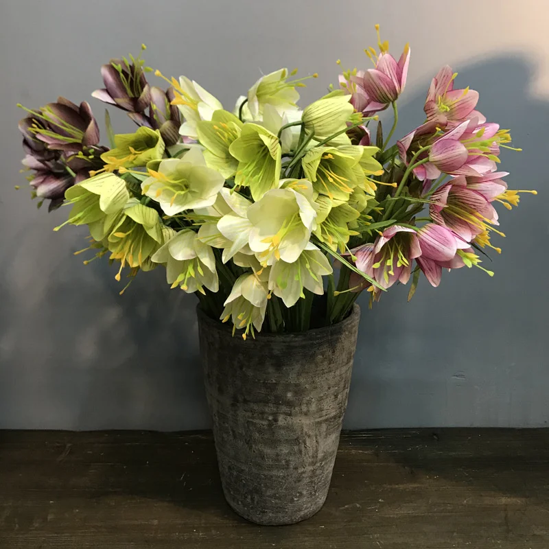 

Искусственные цветы, растения, труба, украшение для дома и сада